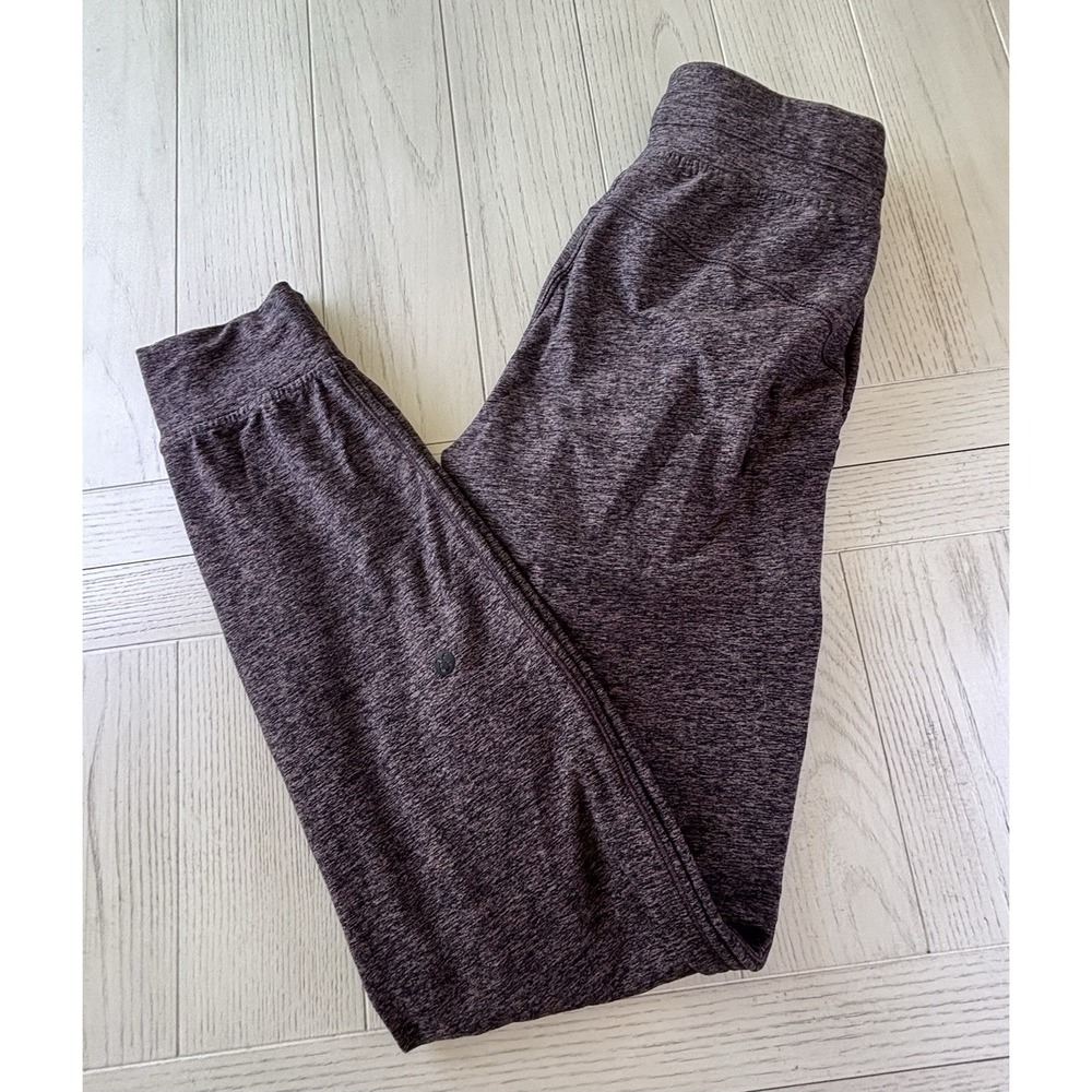 Lululemon‎ Ready to Rulu Fleece Joggers Women's Size 4 Heather Plum GUC